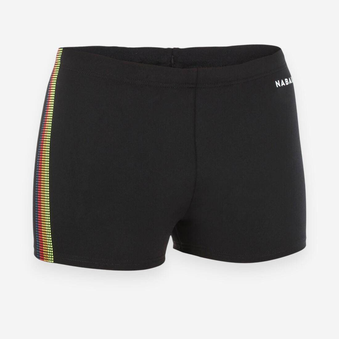 Maillot boxer de bain natation Garçon enfant - 500 Fitib all marin