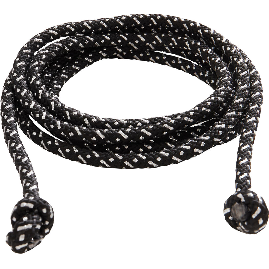 Corde de Gymnastique Rythmique (GR) de 3 mètres pailleté – noir