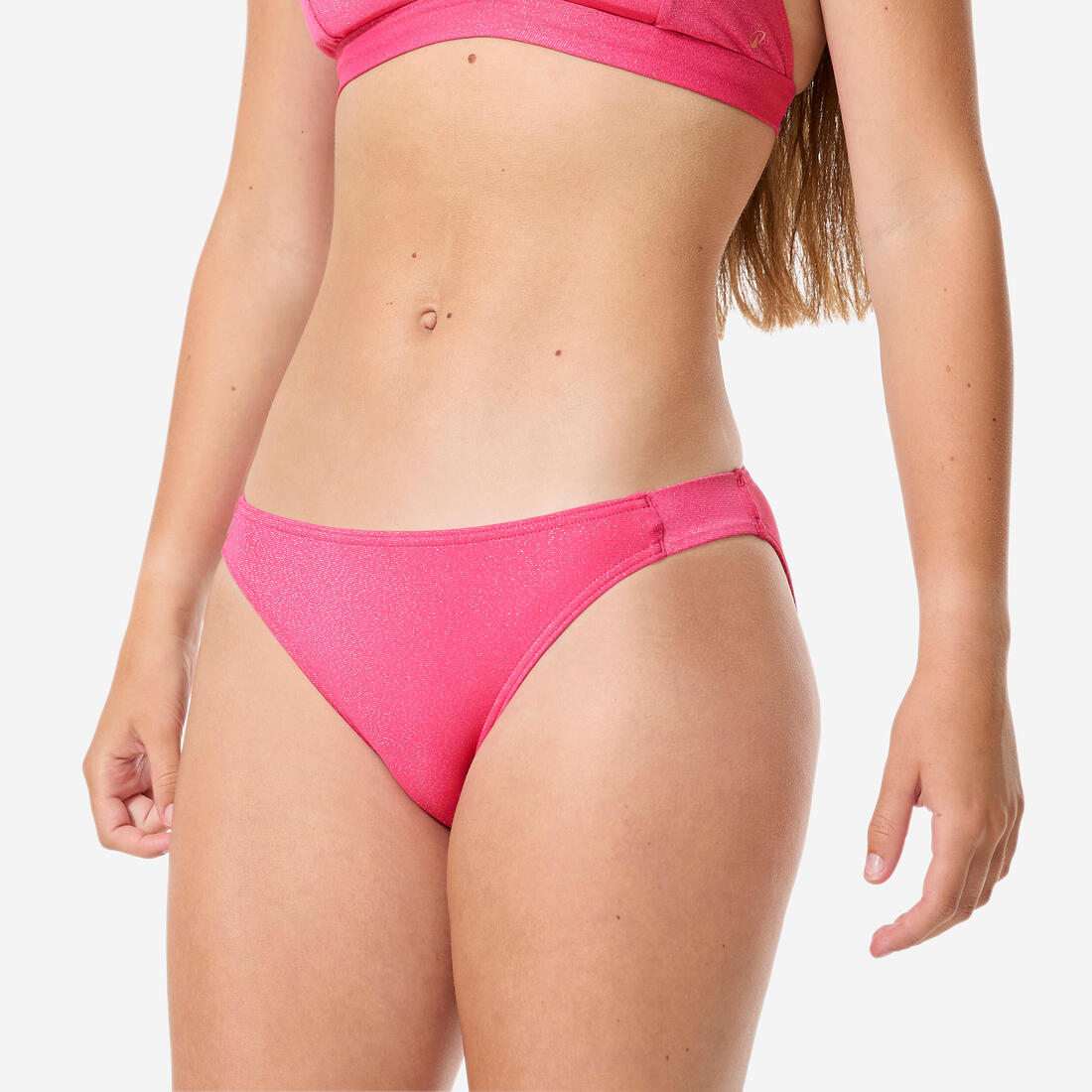 Bas de maillot de bain lurex surf fille, Bruna