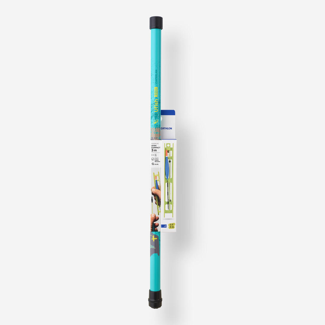 Kit découverte peche au coup canne télescopique Ufish compact 3m