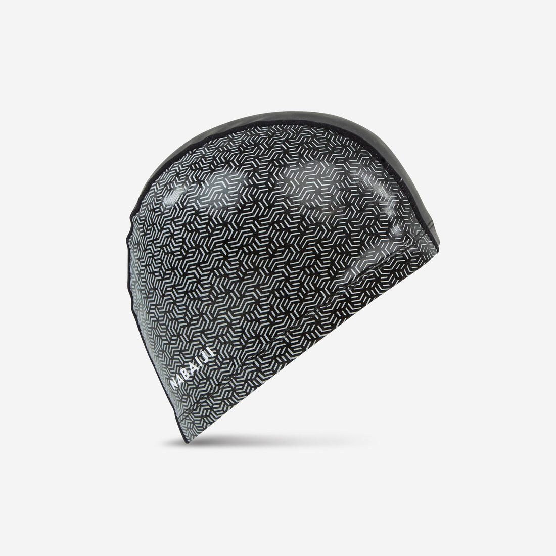 Bonnet de bain en maille enduite - tissu imprimé - taille l - canopa