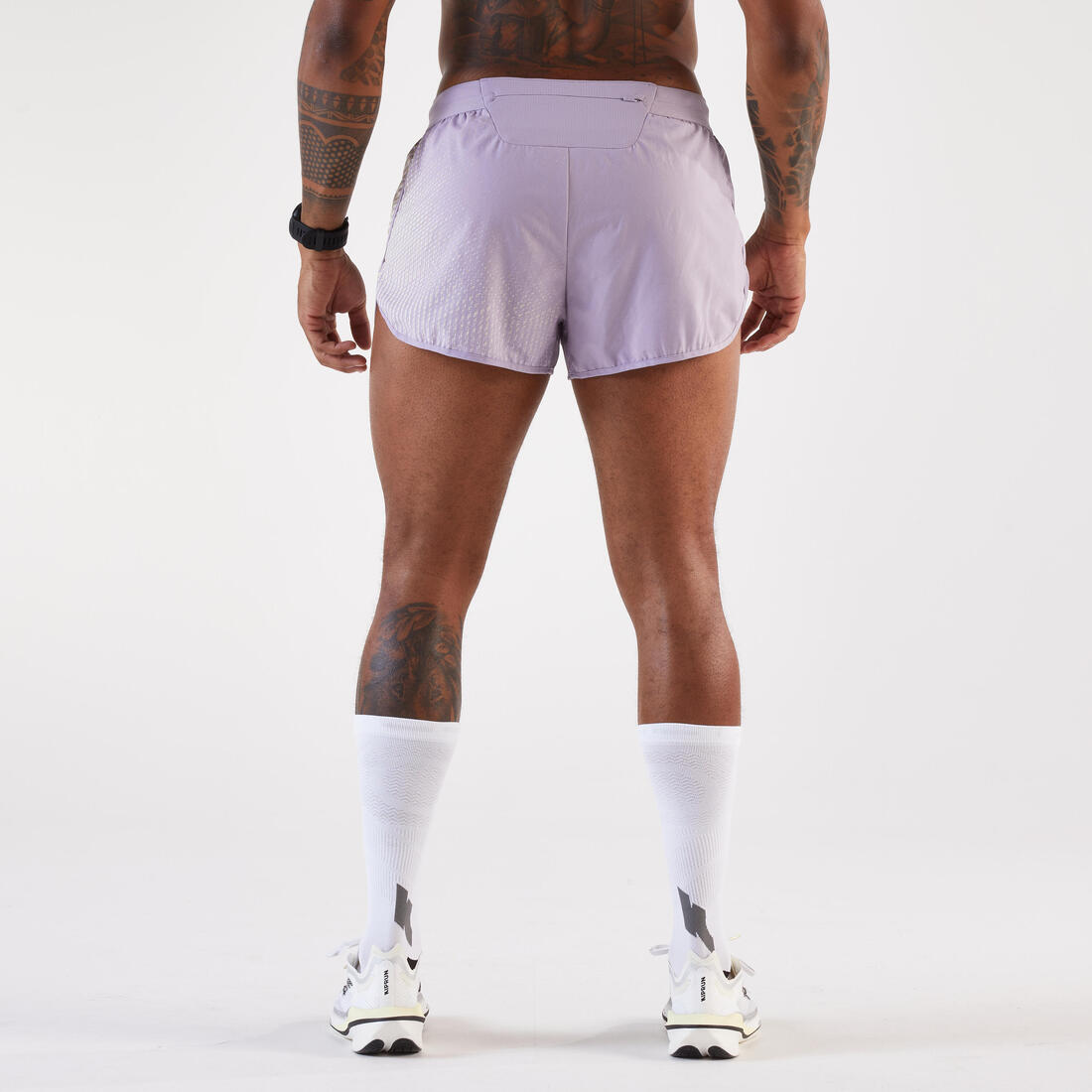Short de running homme - Kiprun run 500 confort split