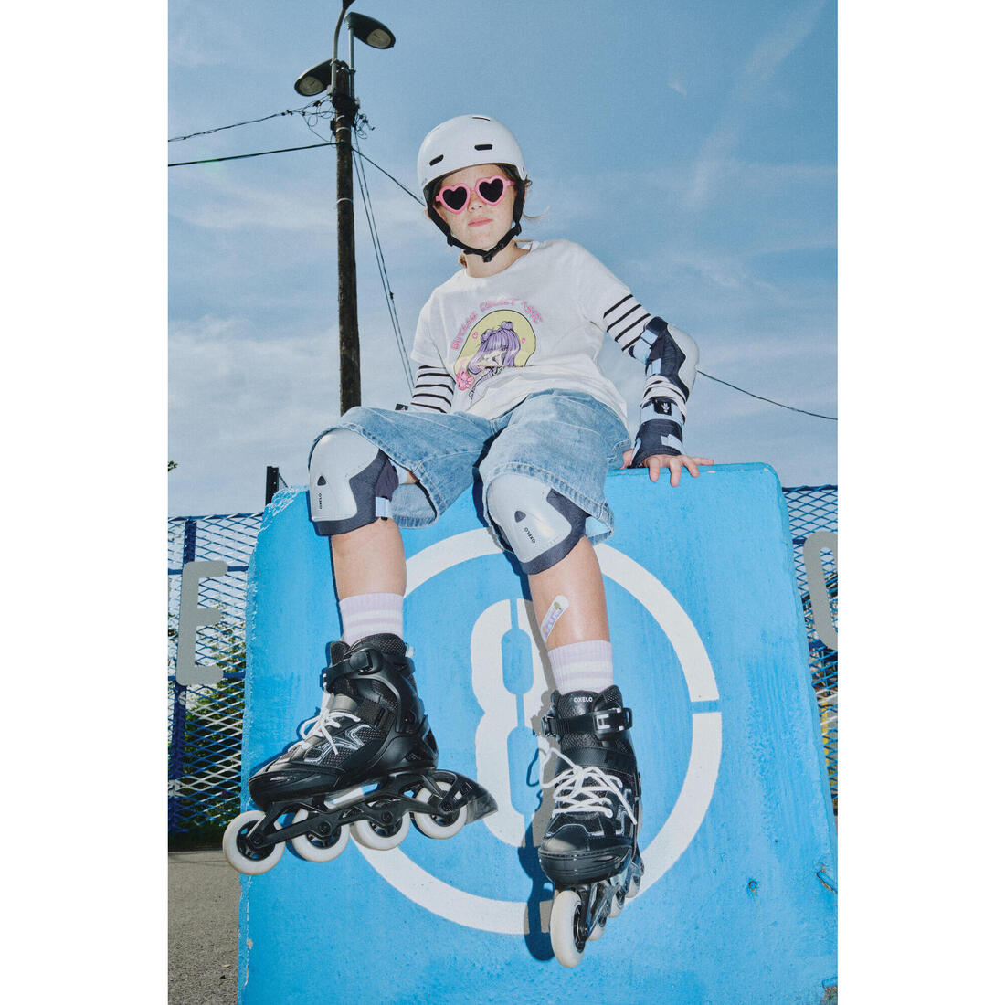 Roller fitness enfant FIT3 JR Abyss Grey