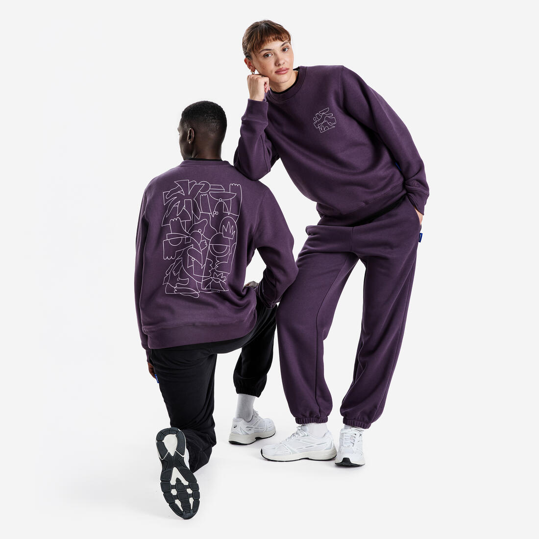 Sweat col rond mixte, Elementals