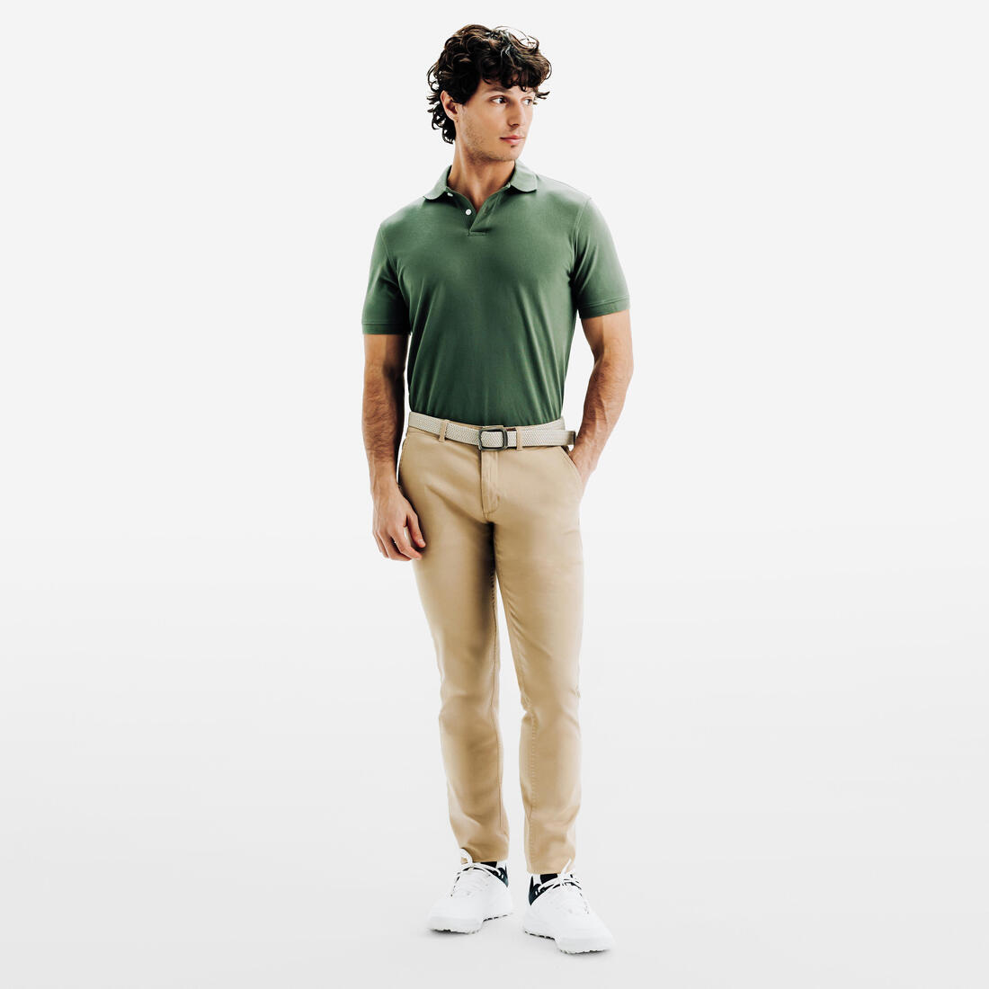 Pantalon chino golf coton Homme, MW500