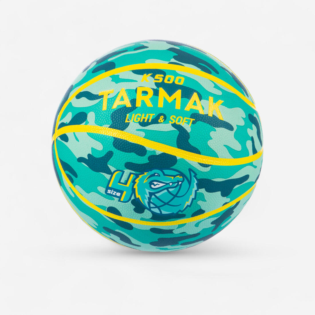 Ballon de basketball taille 4 Enfant - K500
