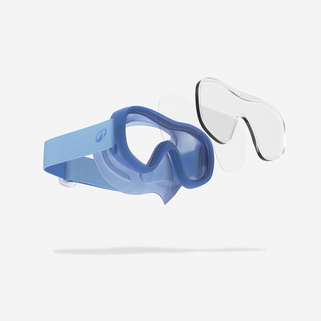 Masque plongée ANTI-BUÉE enfant, 100 confort