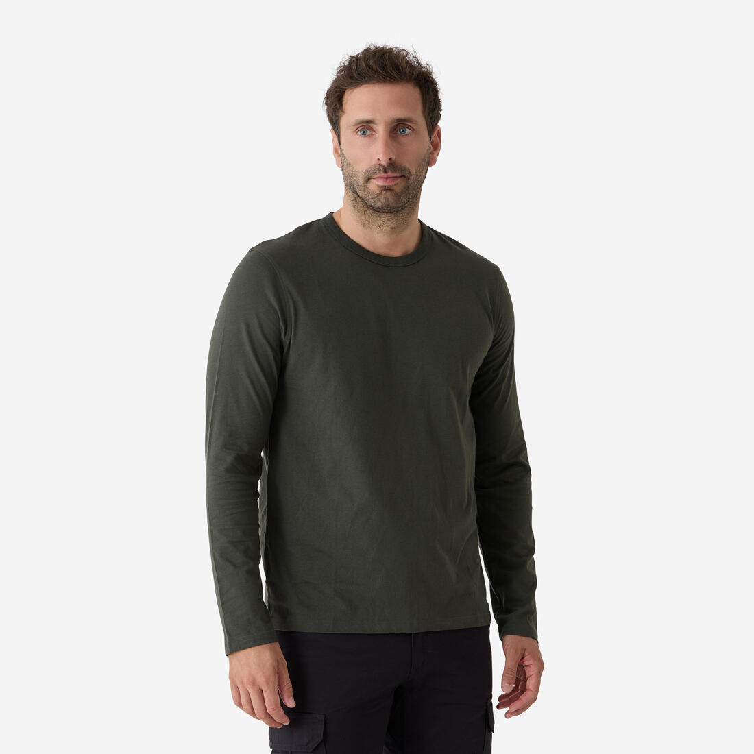 T-SHIRT MANCHES LONGUES RESISTANT 100 VERT