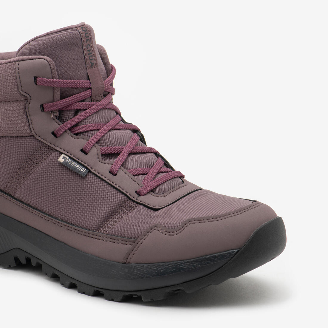 Chaussure de randonnée imperméable mid femme, NH100 Mid WP
