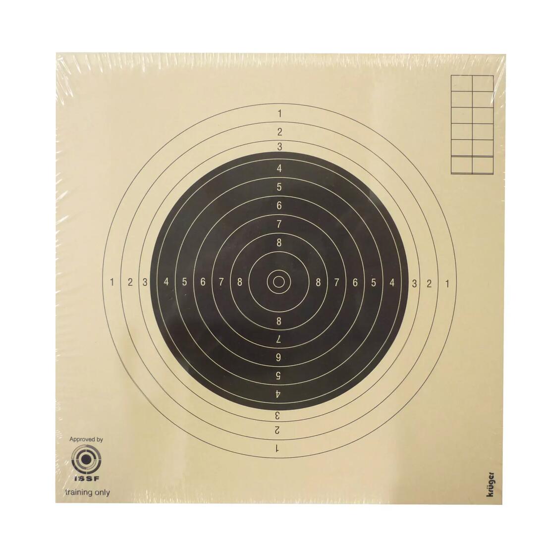 100 CIBLES CARABINE 50M. 20cm x 20cm – 8195447