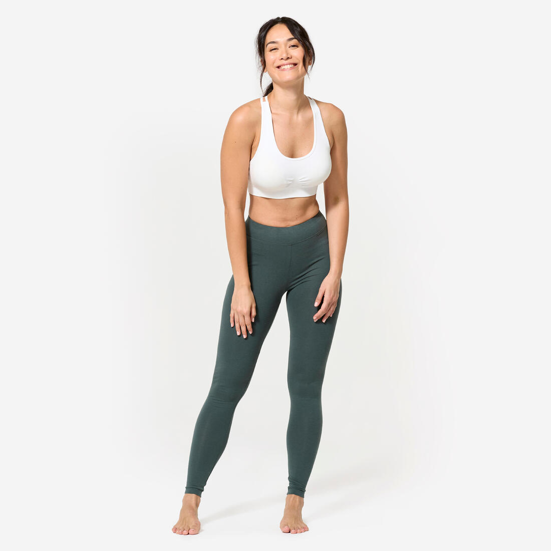 Brassière bretelles croisées maintien léger Femme