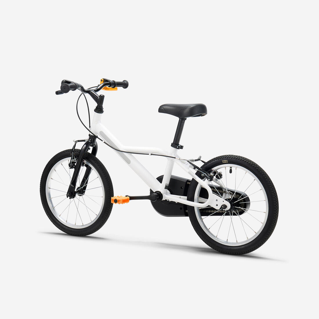 Vélo enfant 16 pouces 4-6 ans, DISCOVER 100 blanc