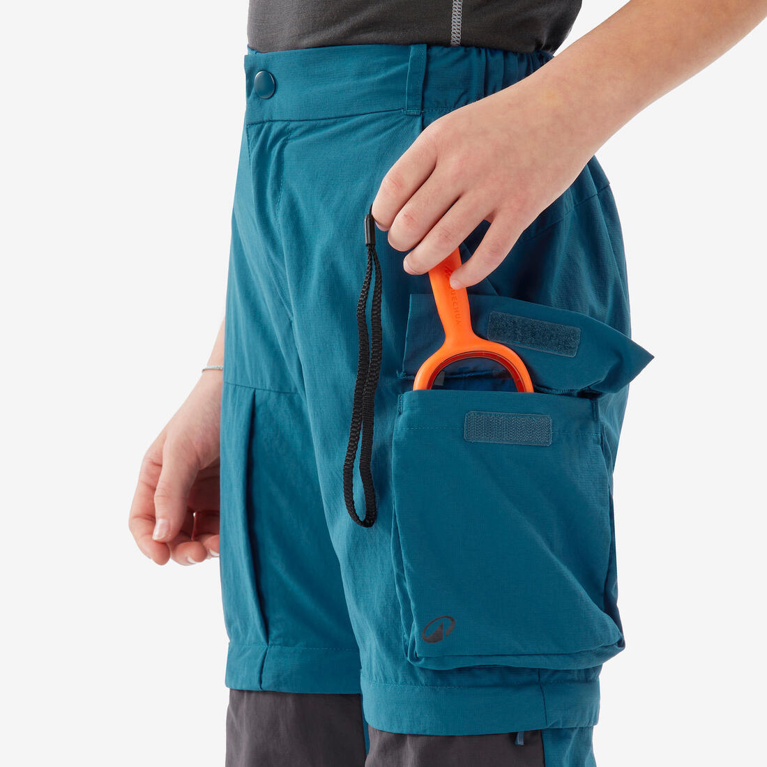 Pantalon modulable de randonnée enfant 7-15 ans, MH500