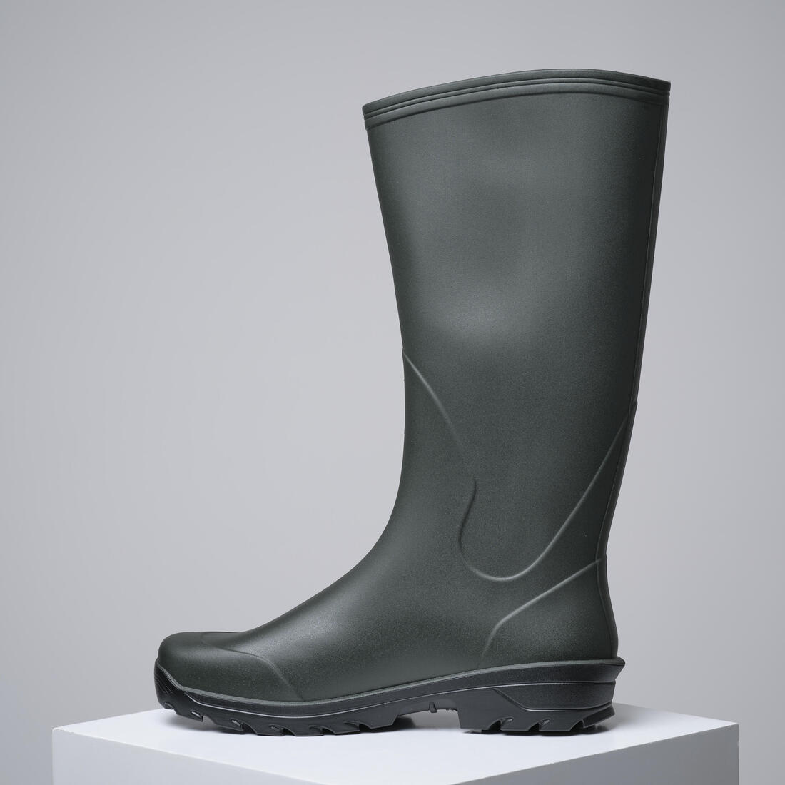 Bottes de pluie imperméables homme glenarm 300 vertes