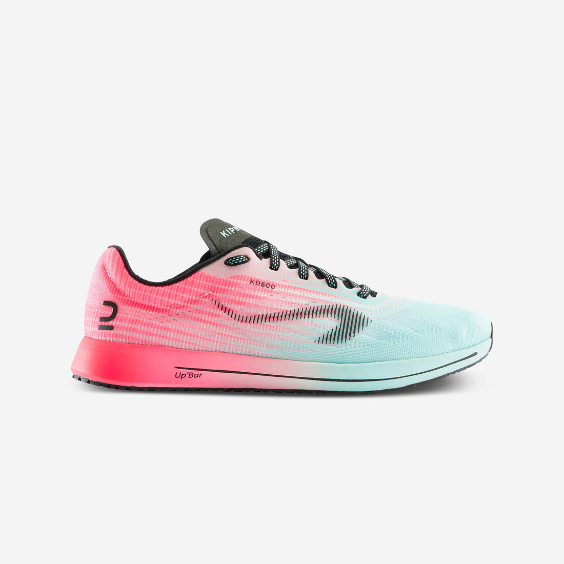 CHAUSSURES DE RUNNING FEMME KIPRUN KD 800 VERT ROSE – vert menthe pastel