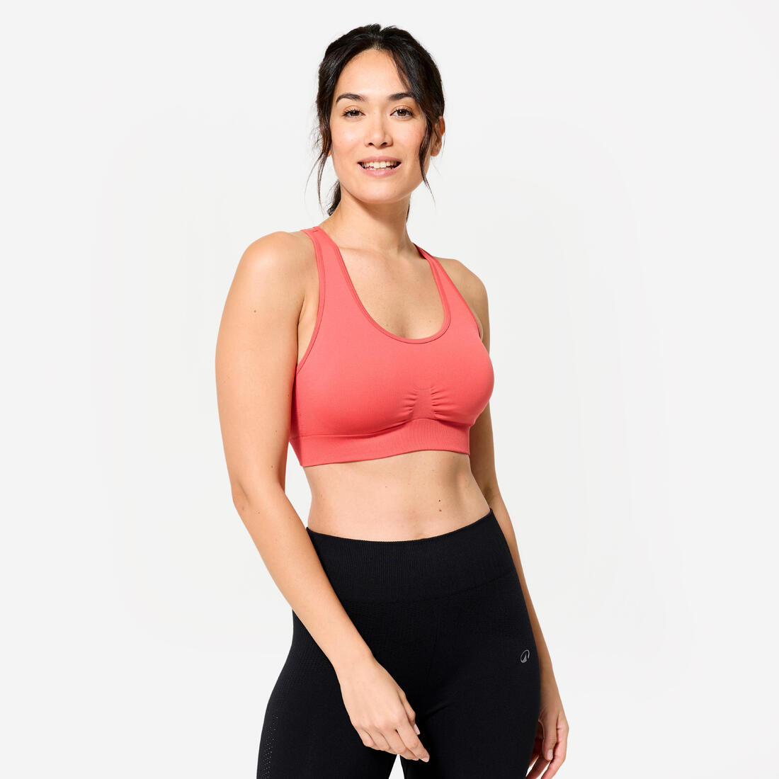 Brassière bretelles croisées maintien léger Femme