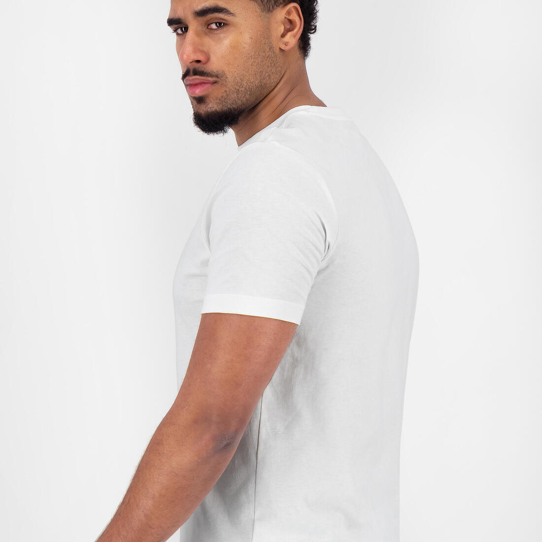 T-shirt imprimé imprimé Puma homme - blanc