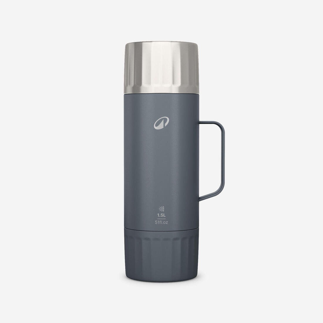 Bouteille inox isotherme avec filtre à thé 1,5L, de randonnée et camping