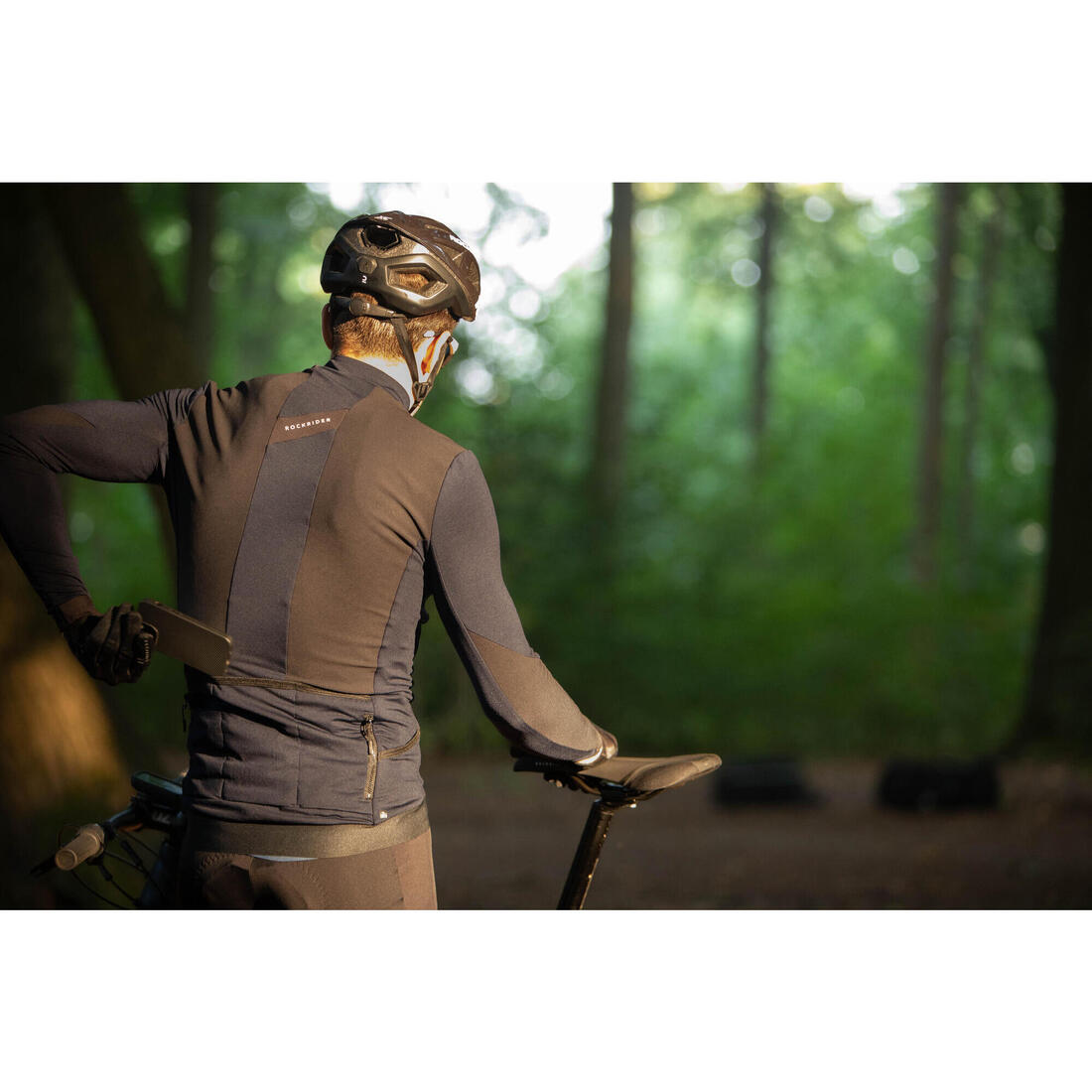 MAILLOT manches longues vélo VTT XC mi saison  homme
