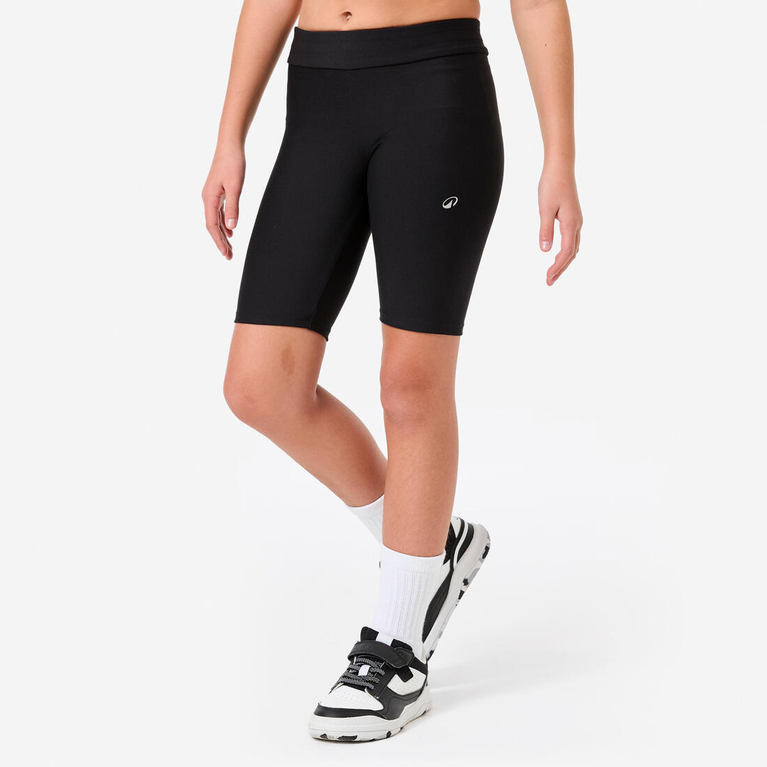 Cycliste opaque fille, noir