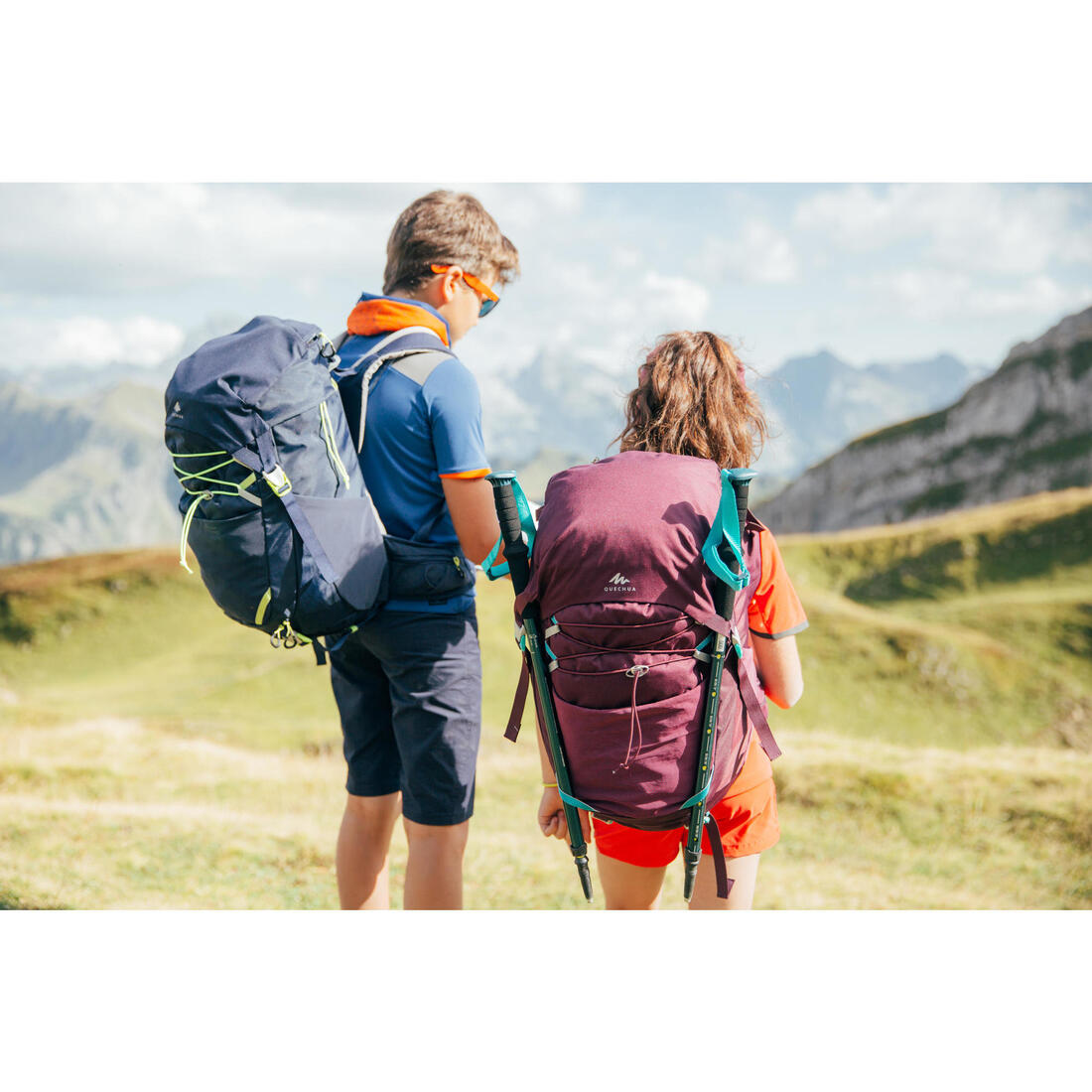 Sac à dos de randonnée enfant 7-15 ans 28L, MH500