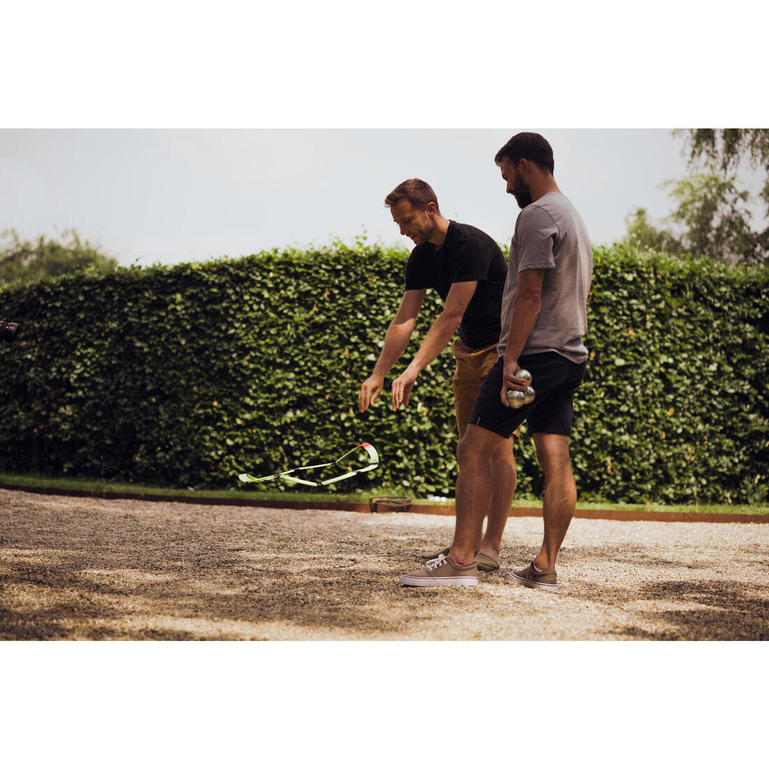 Jeu de 3 boules de pétanque 100 loisir lisses
