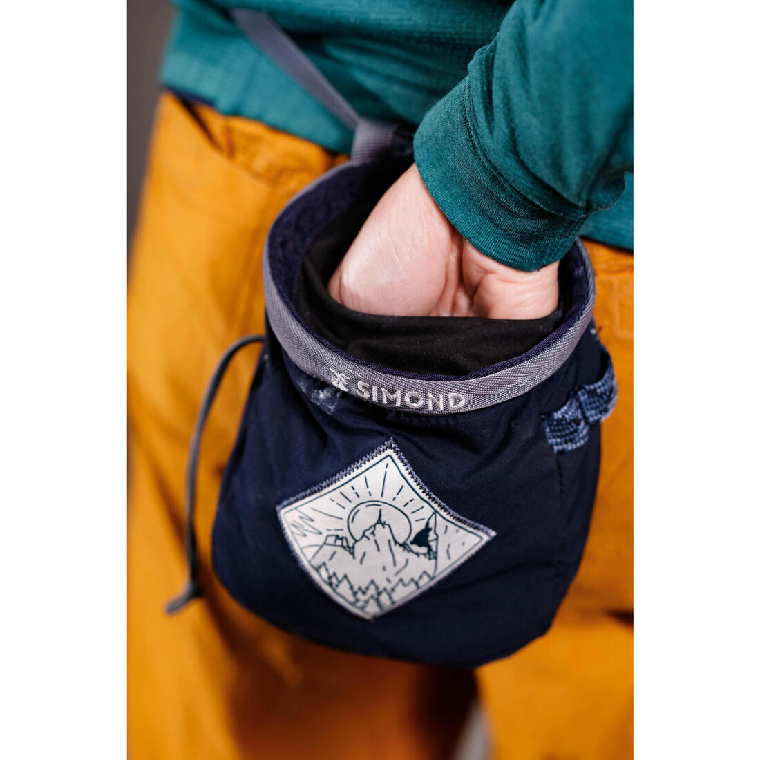 SAC A MAGNÉSIE ESCALADE-VERTIKA CHALK-BARRIER TAILLE L BLEU