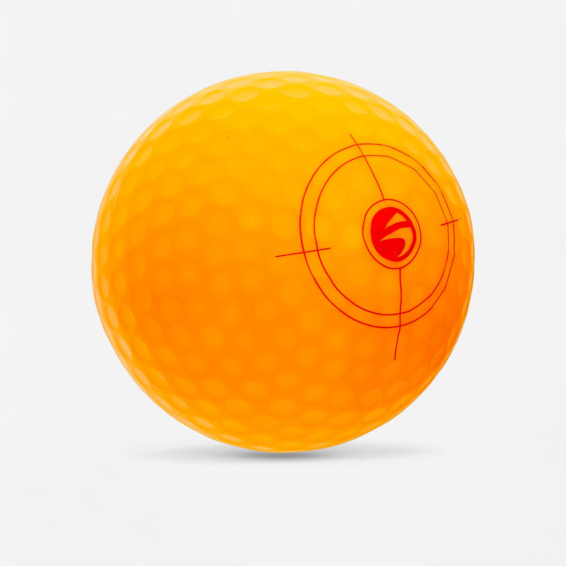 Balle gonflable golf enfant - INESIS – jaune
