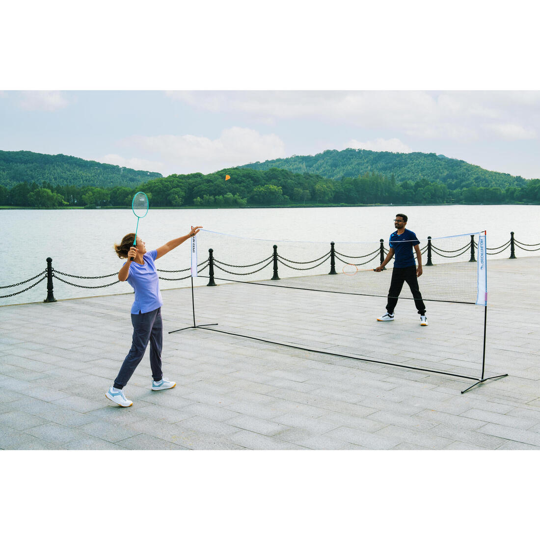 Filet de Badminton Tennis Pickleball Multisport Speednet 5M V2