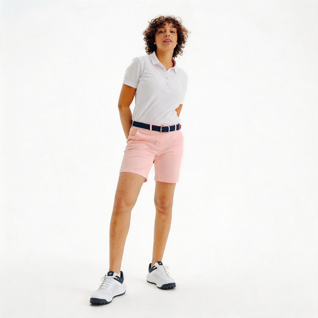 Short chino en coton golf Femme - MW500