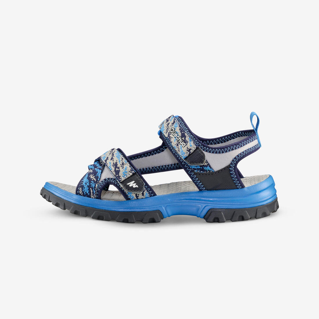 Sandales de randonnée MH120 TW corail - enfant - 28 AU 39 – bleu ciel