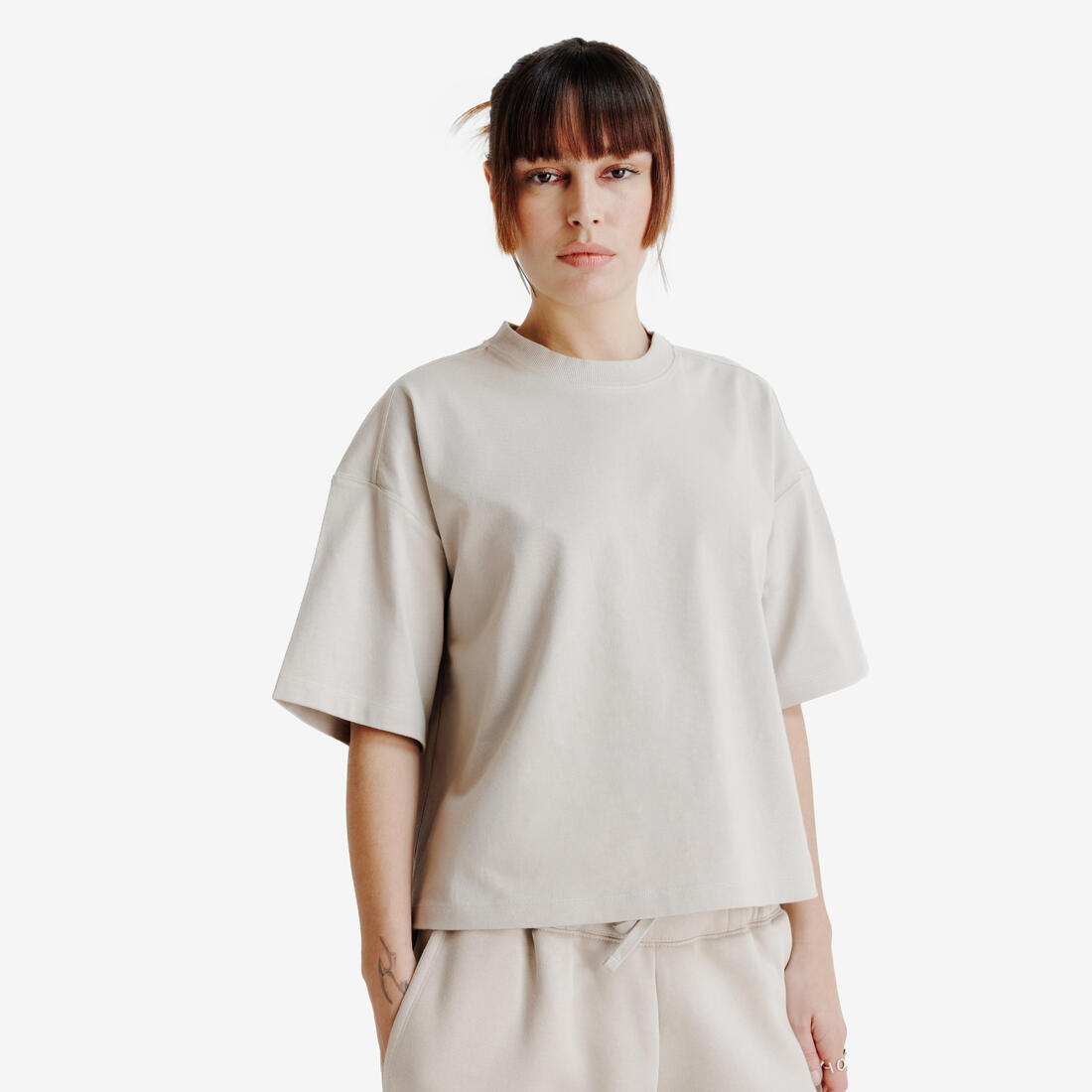 T-shirt crop femme