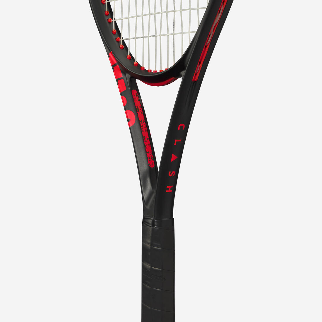 Raquette de tennis adulte Wilson clash team v3 noire orange