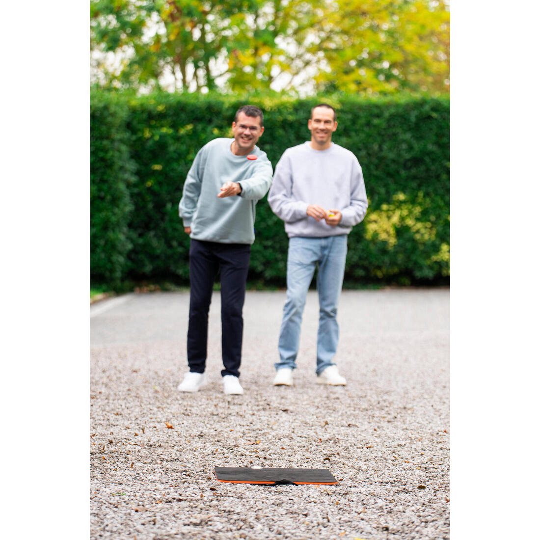 PLAQUE POUR JEU DE PALETS 45x45 cm
