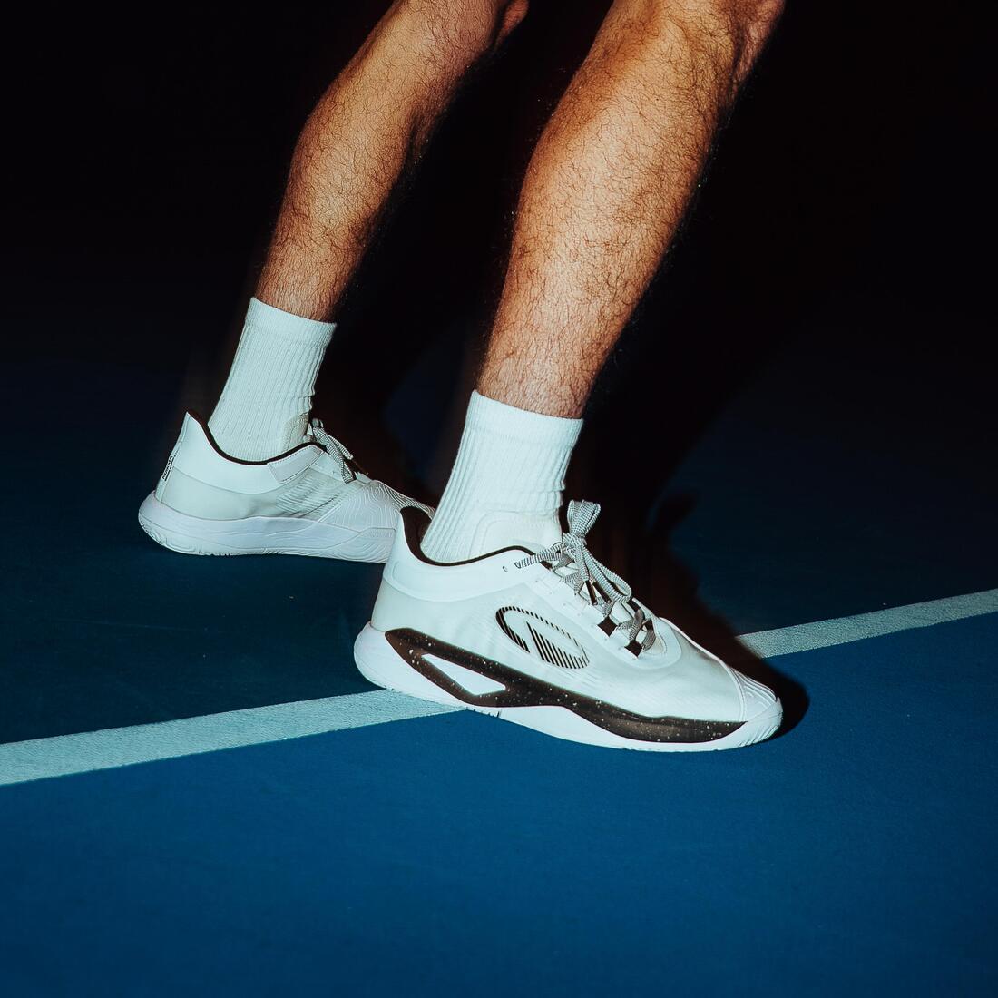 CHAUSSETTES DE TENNIS HAUTES RS 500 LOT DE 3