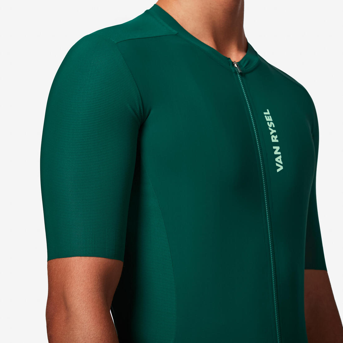 Maillot manches courtes de vélo de route très ajusté unisexe - RCR-R 2