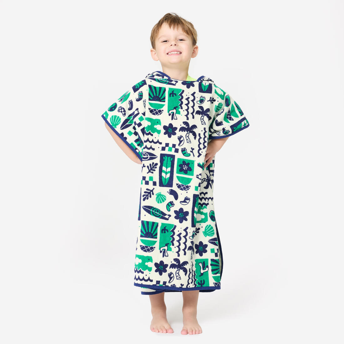 Poncho surf 500 junior (110 à 135 cm) surfy