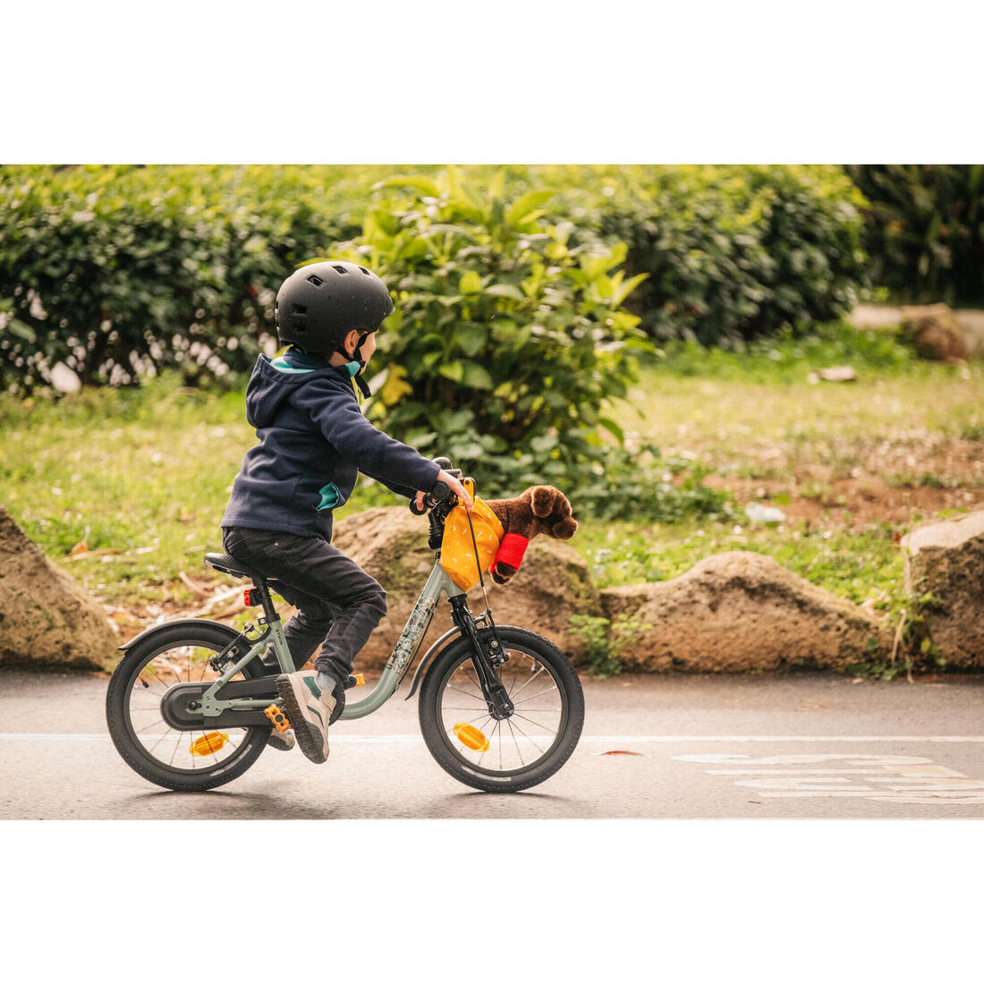 GARDE-BOUES VÉLO B'TWIN 14" NOIR