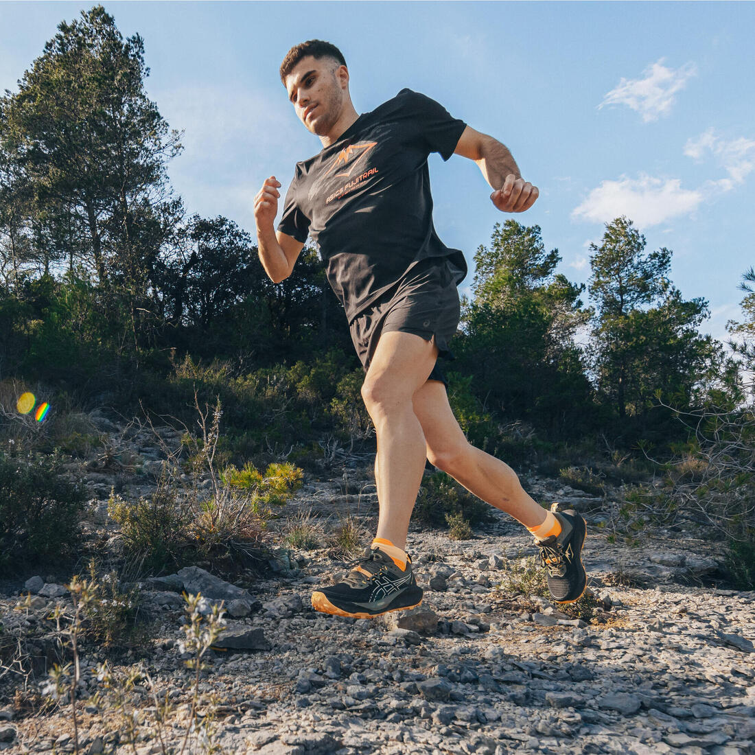 Chaussures de running trail homme, Asics gel-trabuco