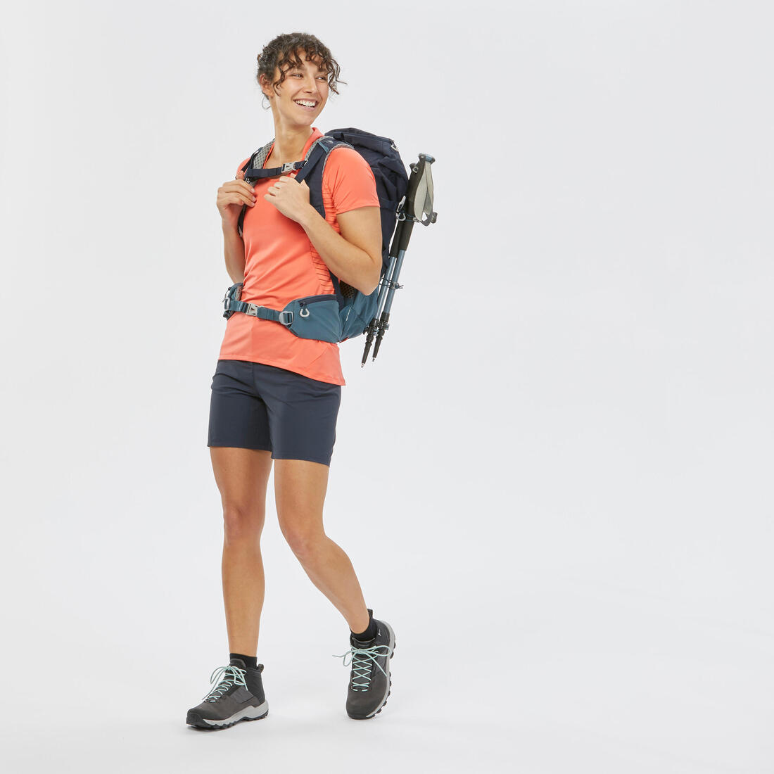 Short de randonnée montagne - MH100 - Femme