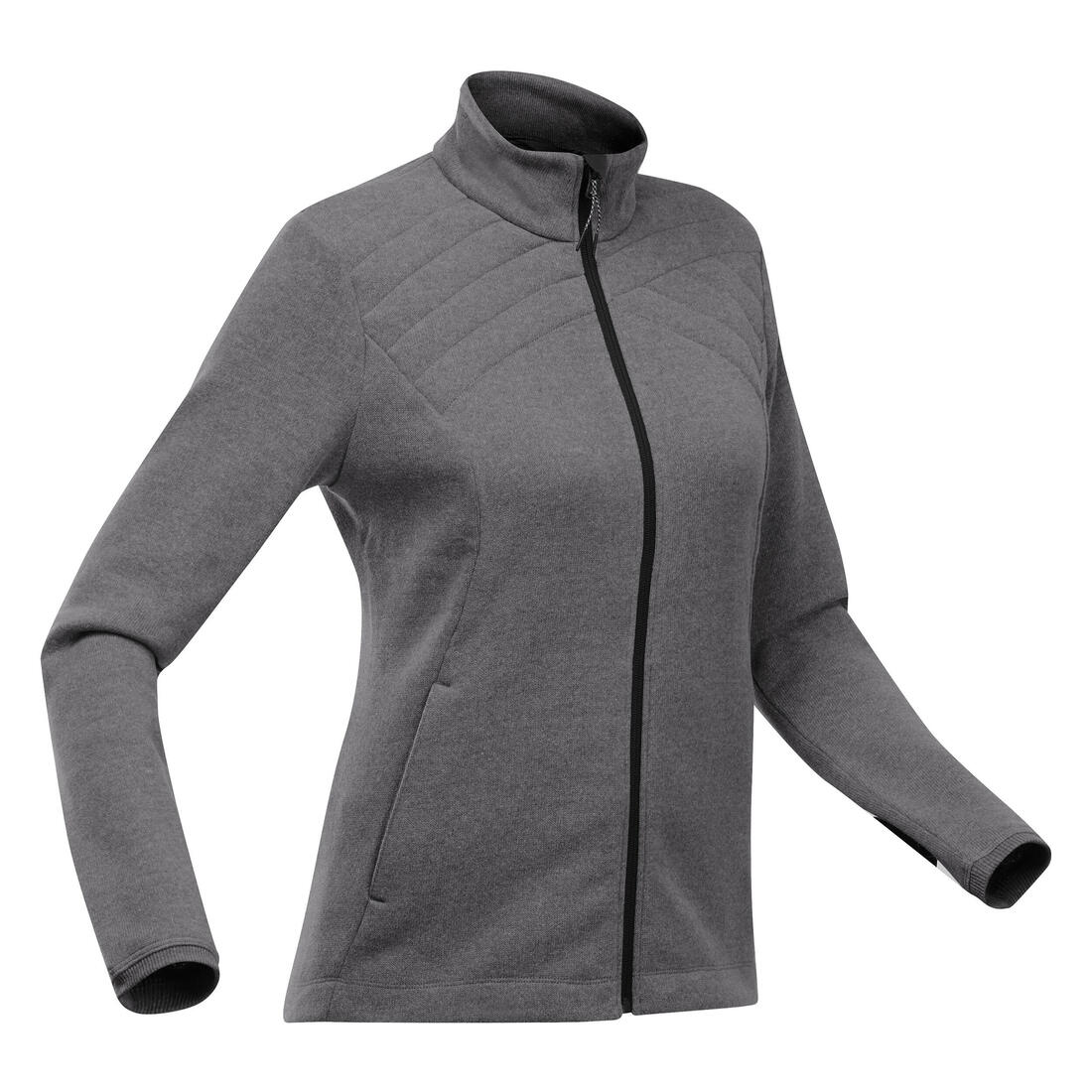Gilet de randonnée - NH150 - Femme – gris carbone