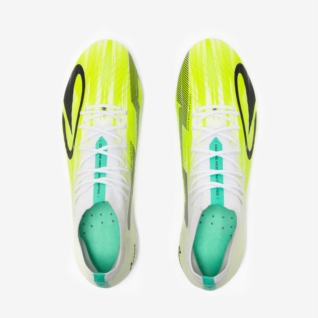 Chaussures de foot adulte CLR 7 Elite FG White Yellow Meteor