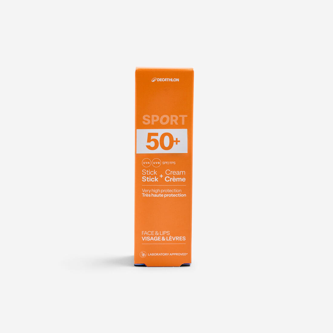 Duo crème solaire 20ml et stick lèvres 4g, SPF50+