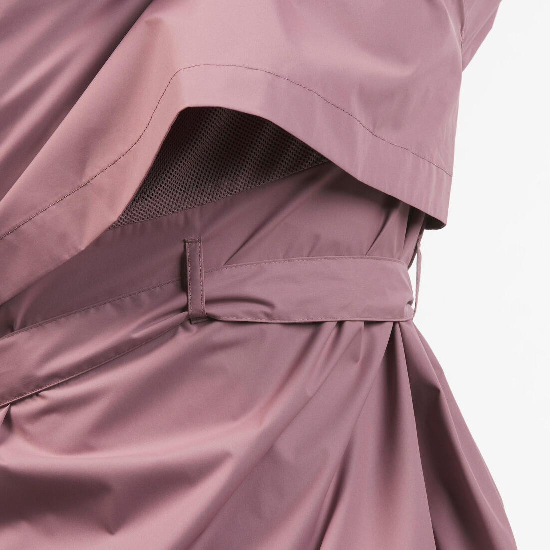 Veste de randonnée imperméable femme, Raincut Longue