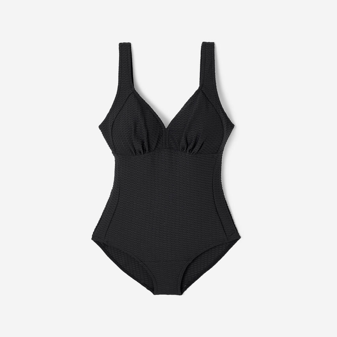 Maillot de bain 1 pièce gaufré natation femme, Rosy