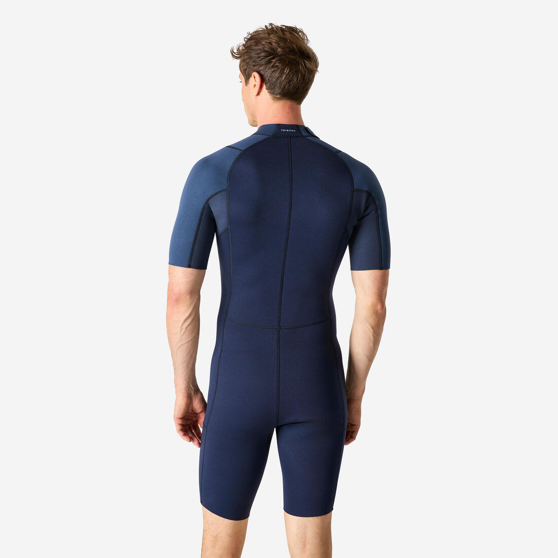 Shorty snorkeling essential Homme caoutchouc naturel Ocena 2mm, noir