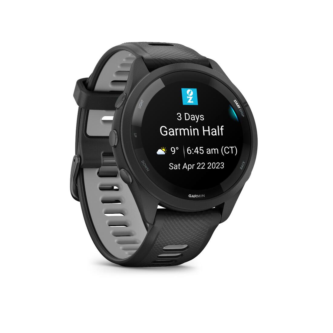 Montre connectée multisport gps cardio - garmin forerunner 265 music noire