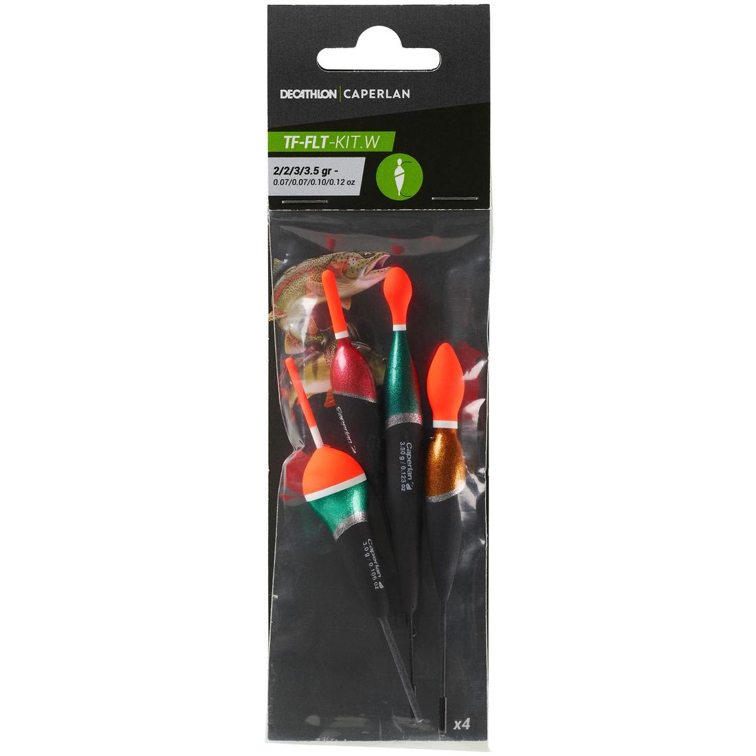 FLOTTEURS PÊCHE DE LA TRUITE  TF-FLT-KIT.W