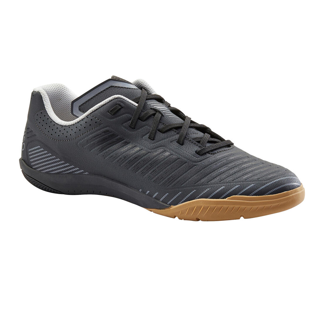 Chaussures de futsal GINKA 500 IN adulte – gris carbone