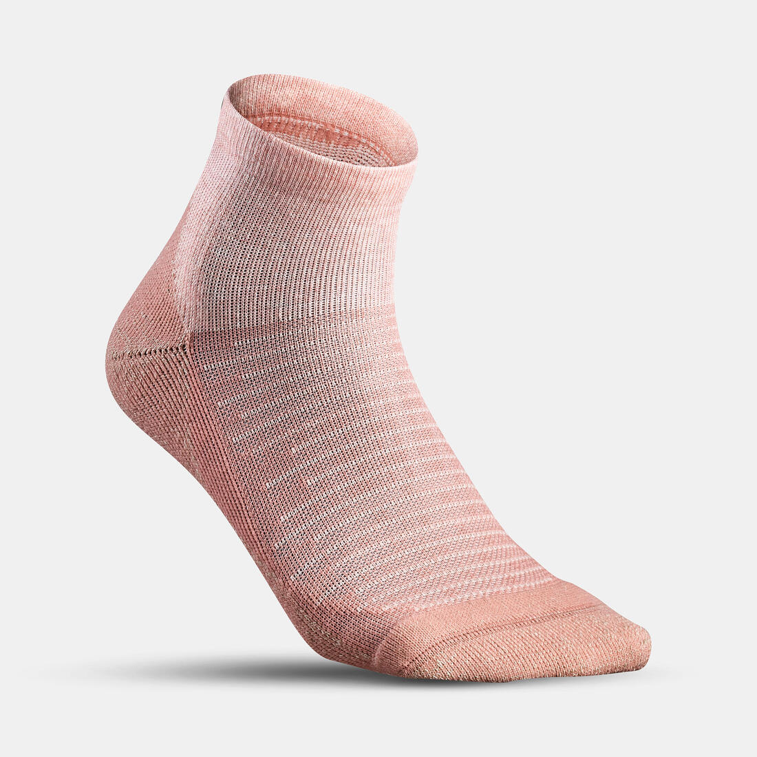 Chaussettes de randonnée mid (2 paires) adulte, Hike 100